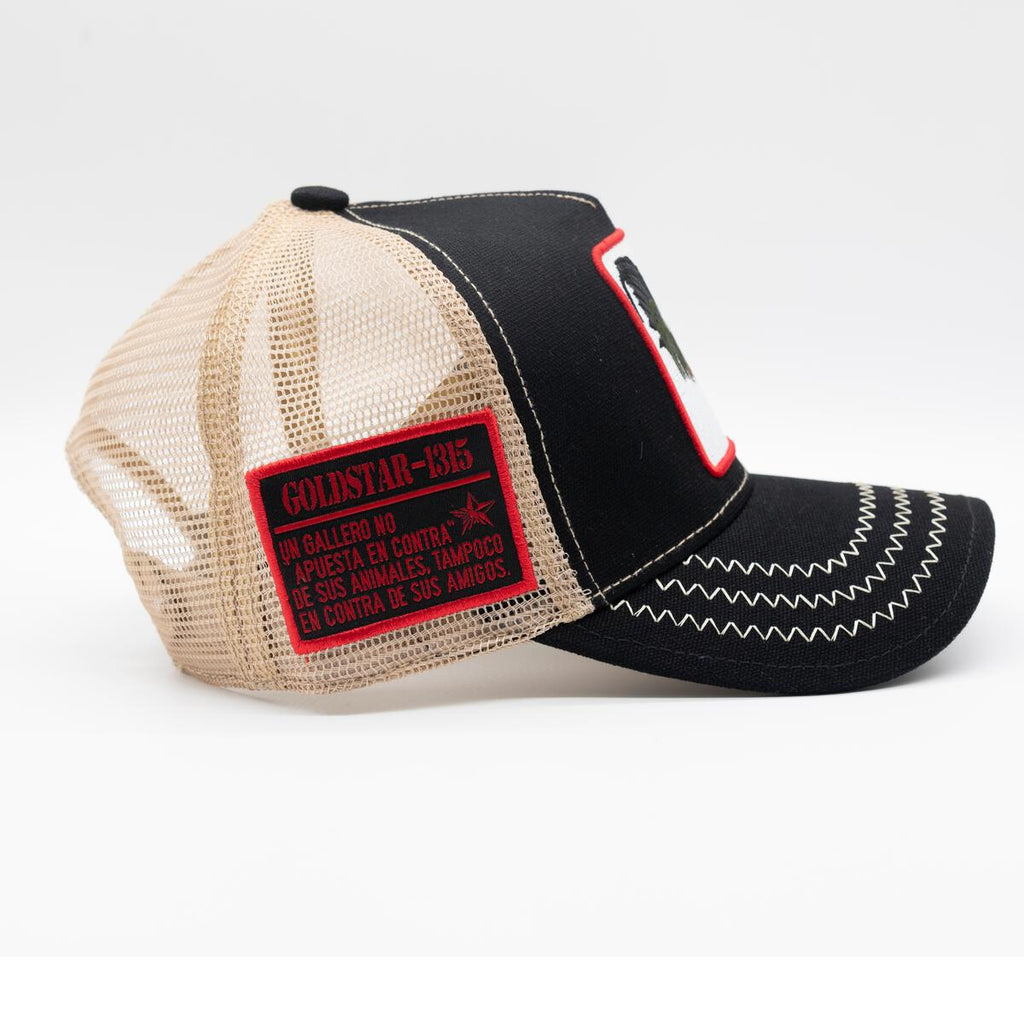 GOLD STAR HATS TRUCKER ROOSTER HAT