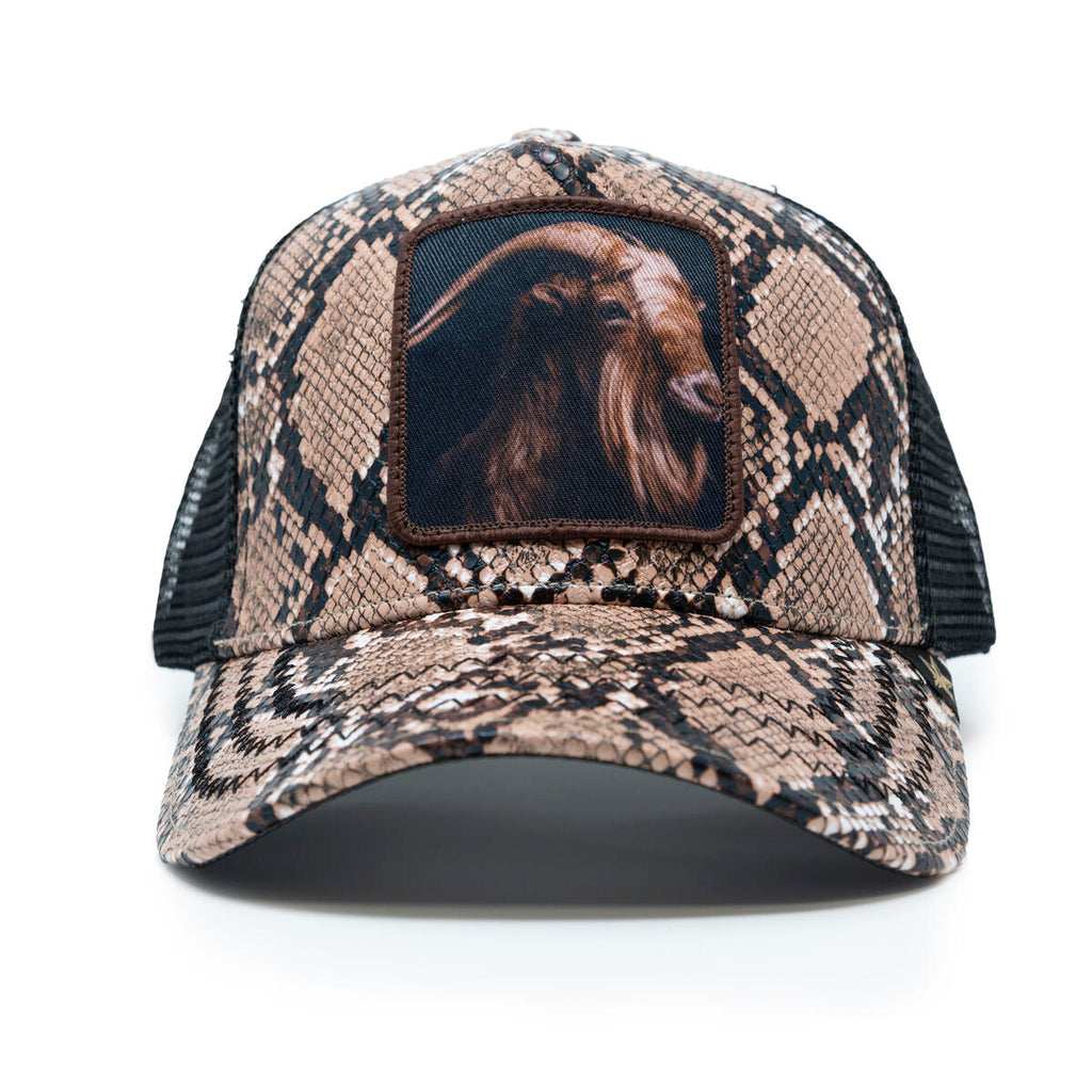 GOLD STAR HATS TRUCKER GOAT HAT
