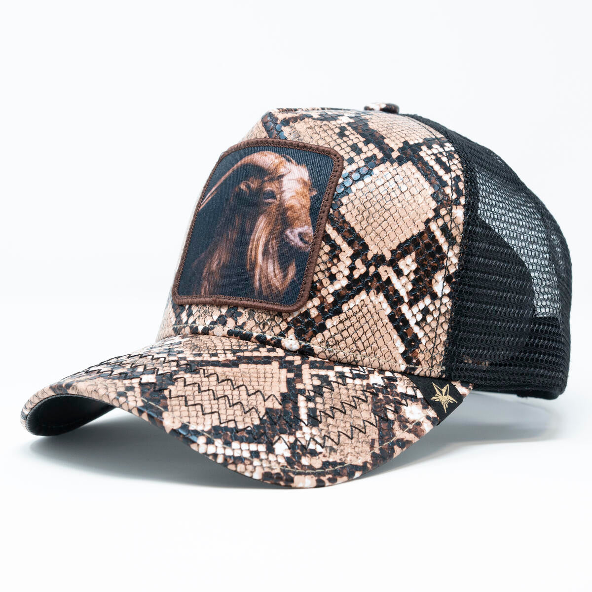 GOLD STAR HATS TRUCKER GOAT HAT
