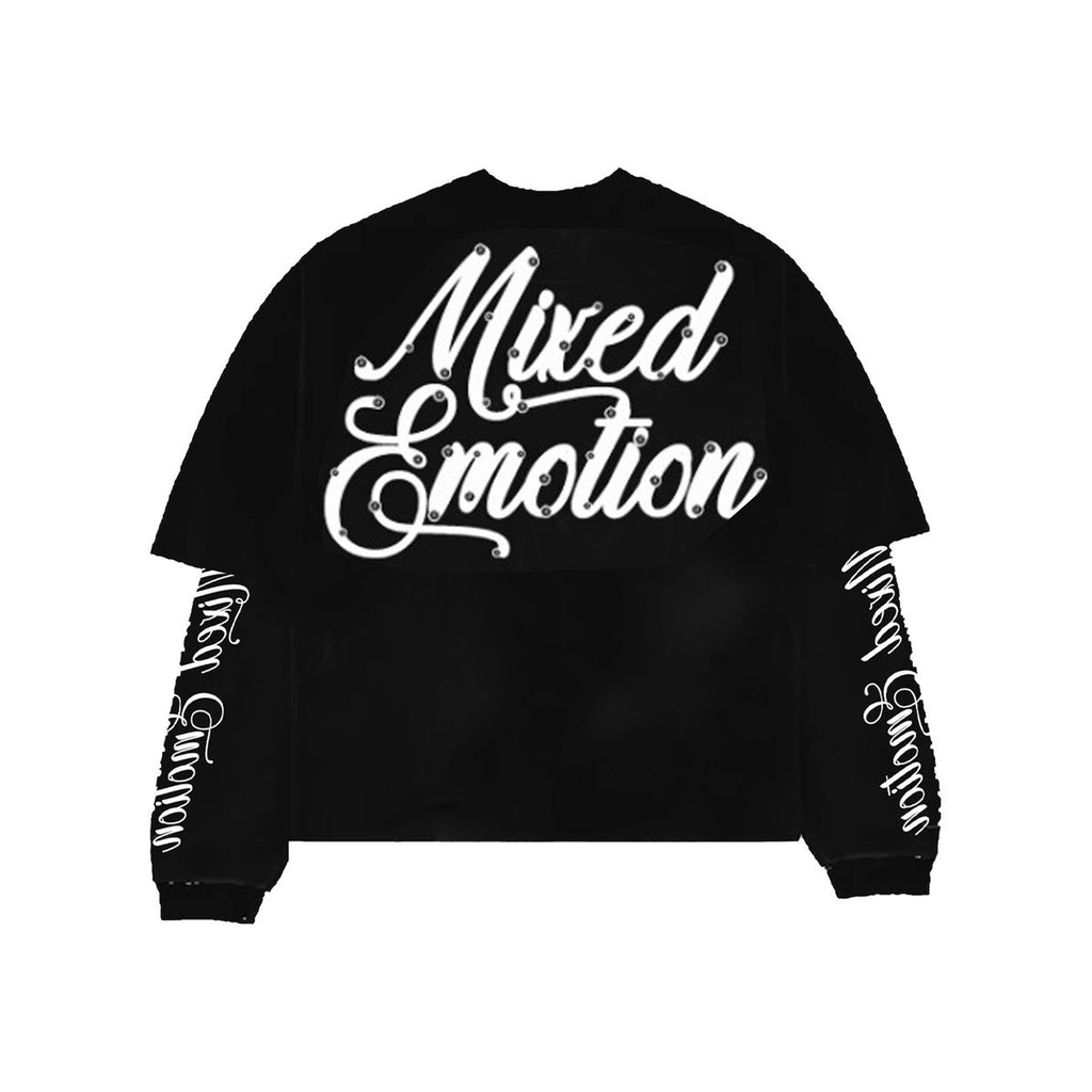 MIXED EMOTION BLACK BLUR THERMAL LONG SLEEVE