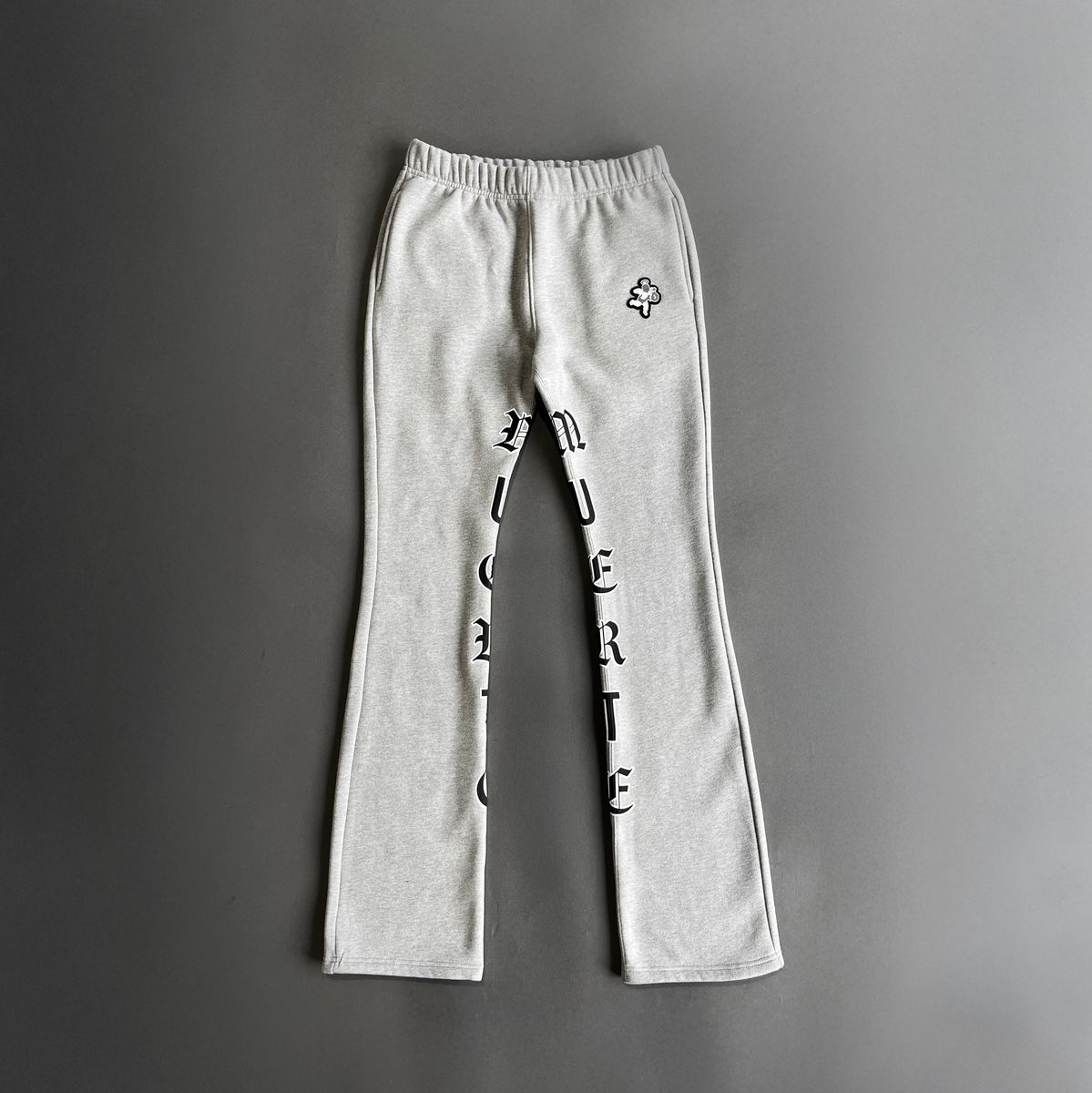 HASTA MUERTE MOTIVATED FLEECE FLARE SWEATPANTS