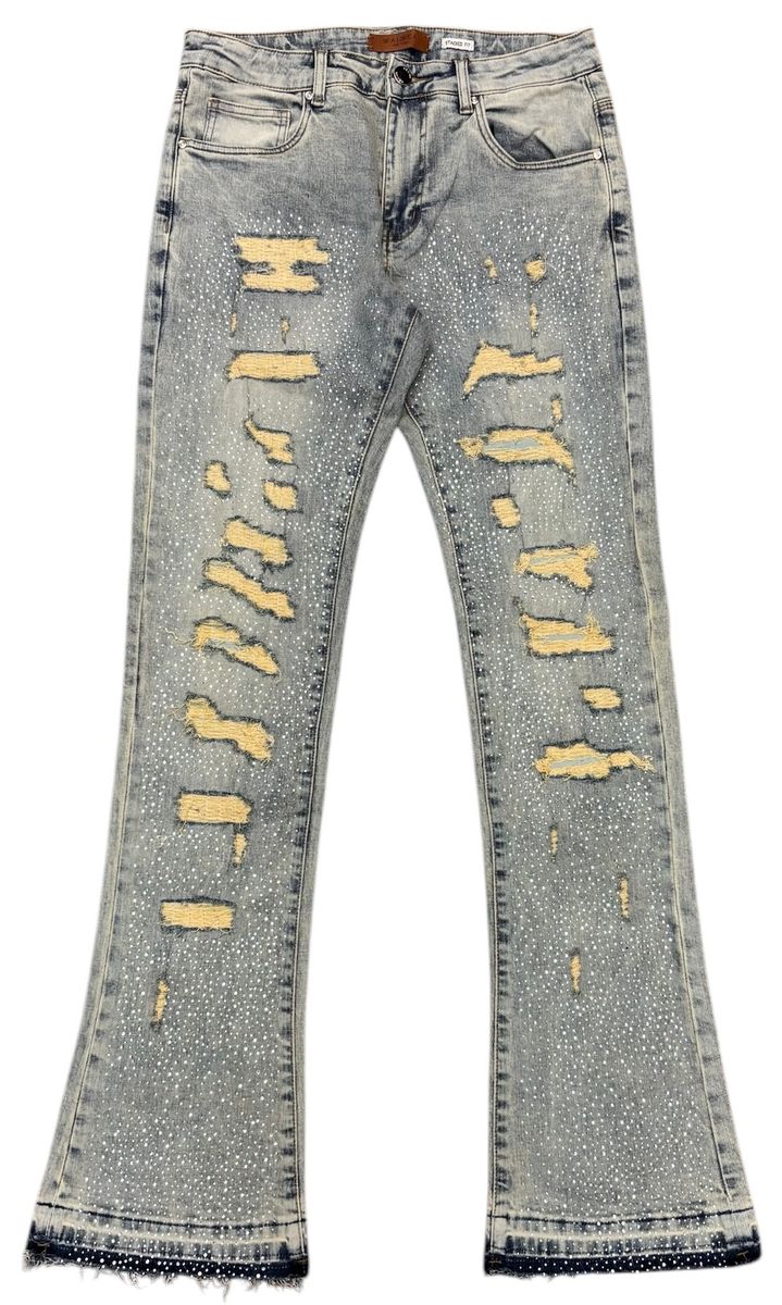 WAIME STACKED FIT VINTAGE WASH