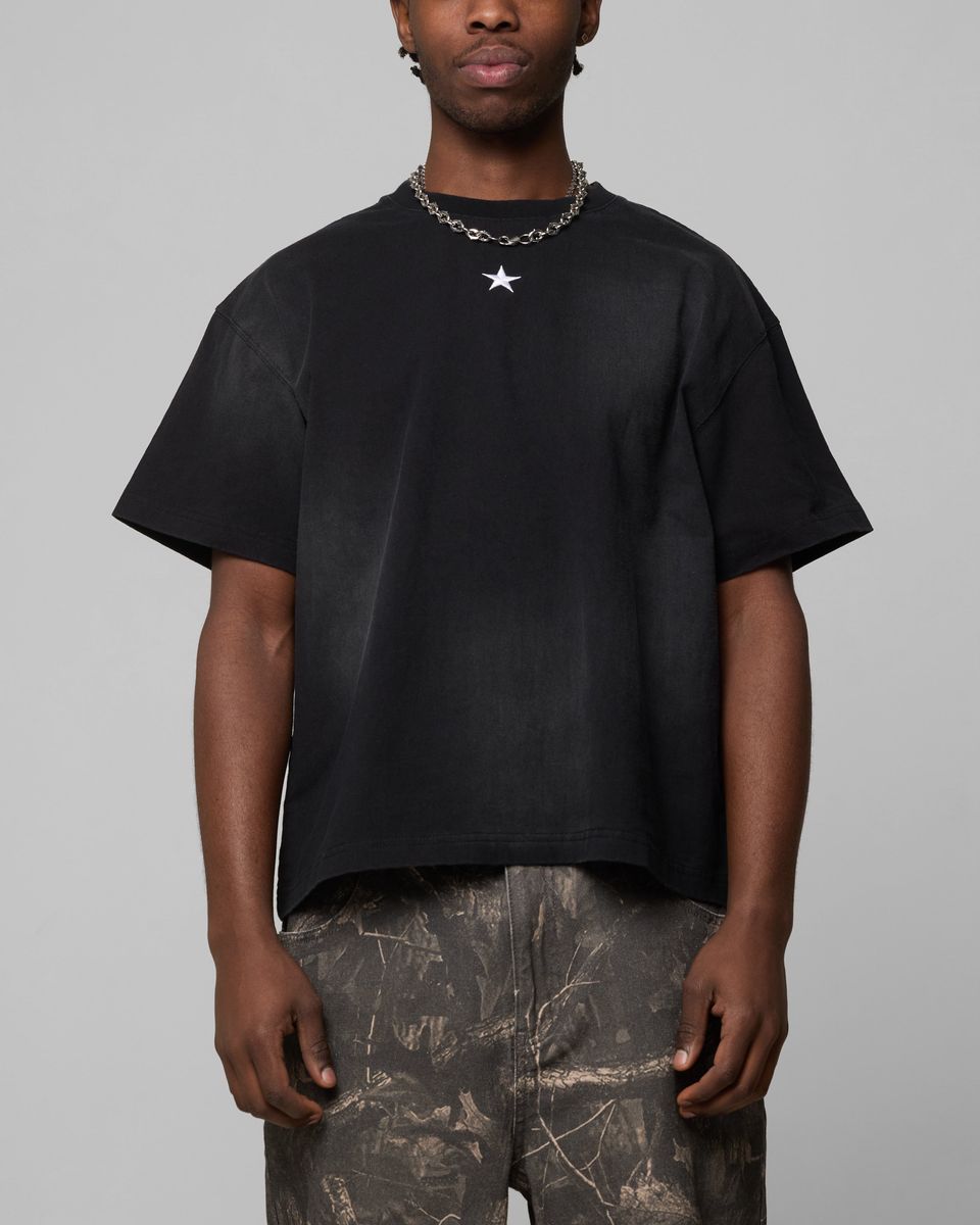 LOITER Boxer Fitted T-Shirt Black