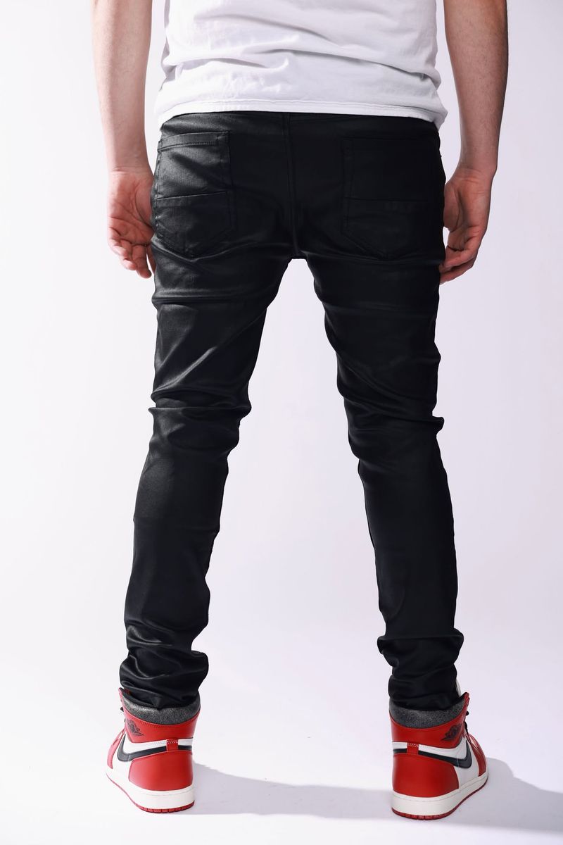 PALI DENIM WAXED BLACK