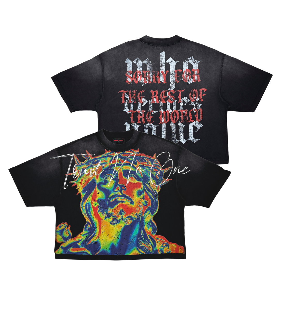 RARE PEACE HEAT MAP TEE