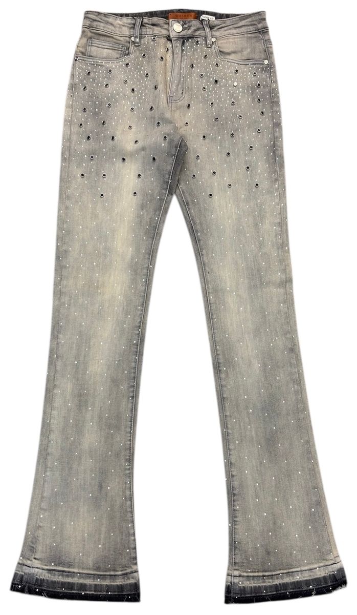 WAIMEA ANTIQUE GREY STACKED DENIM