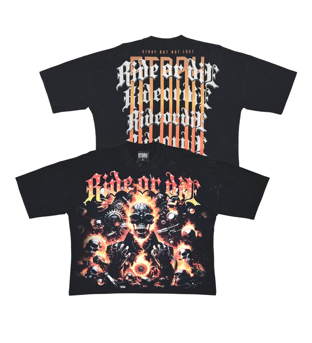 STRAY T-SHIRT WIDE & CROP FIT