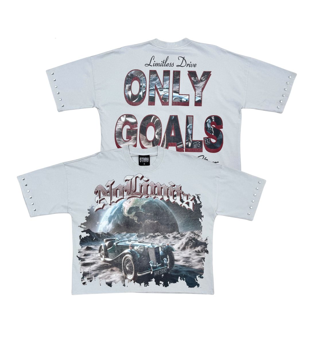 STRAY T-SHIRT WIDE & CROP FIT