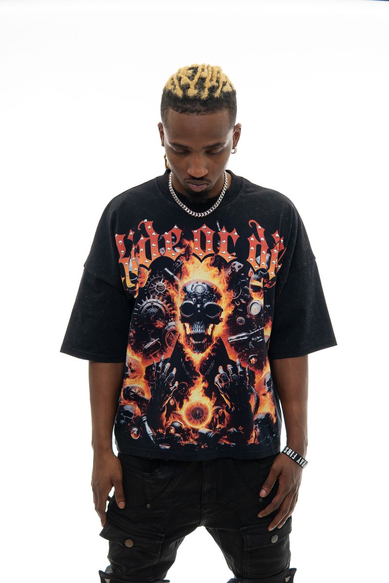 STRAY T-SHIRT WIDE & CROP FIT