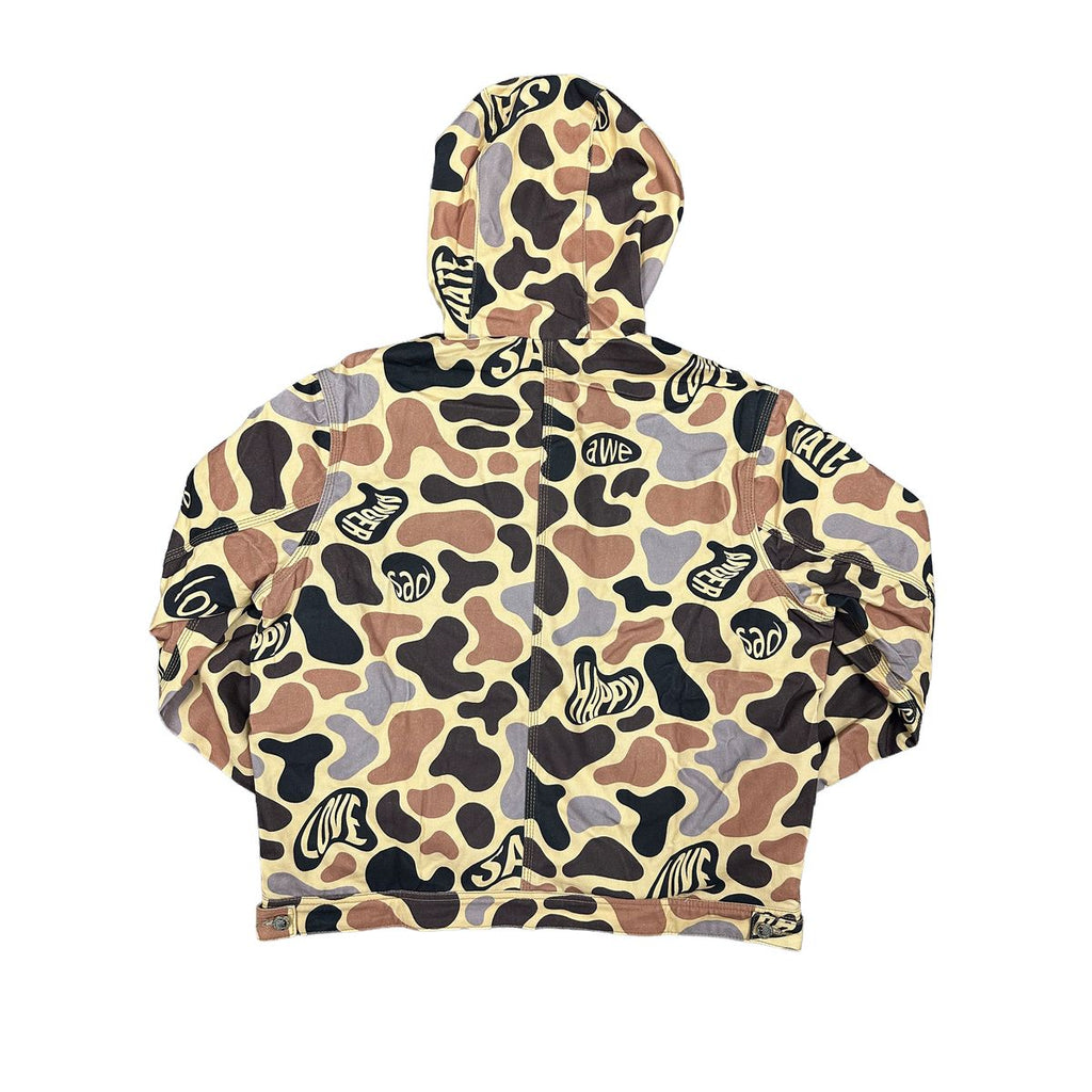 MIXED EMOTION CREAM CARPENTER JACKET