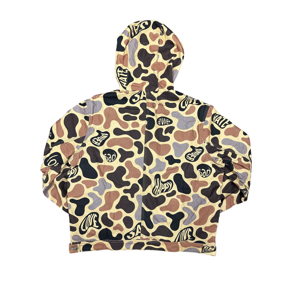 MIXED EMOTION CREAM CARPENTER JACKET