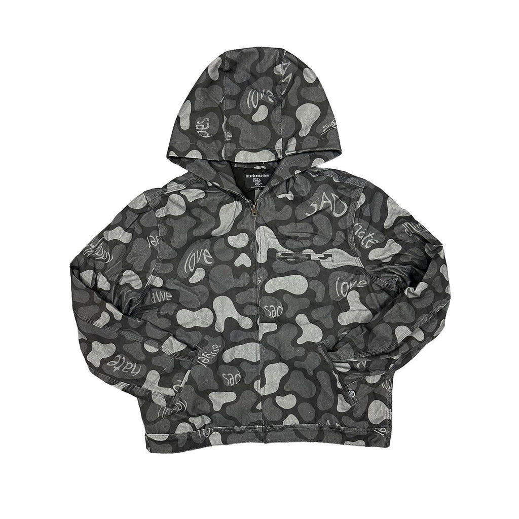 MIXED EMOTION BLACK CARPENTER JACKET