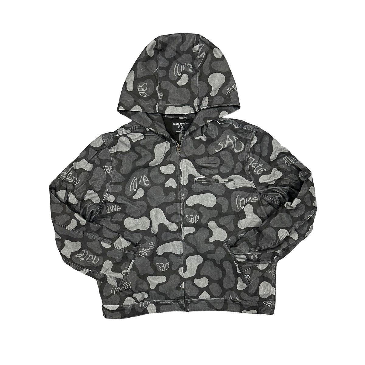 MIXED EMOTION BLACK CARPENTER JACKET