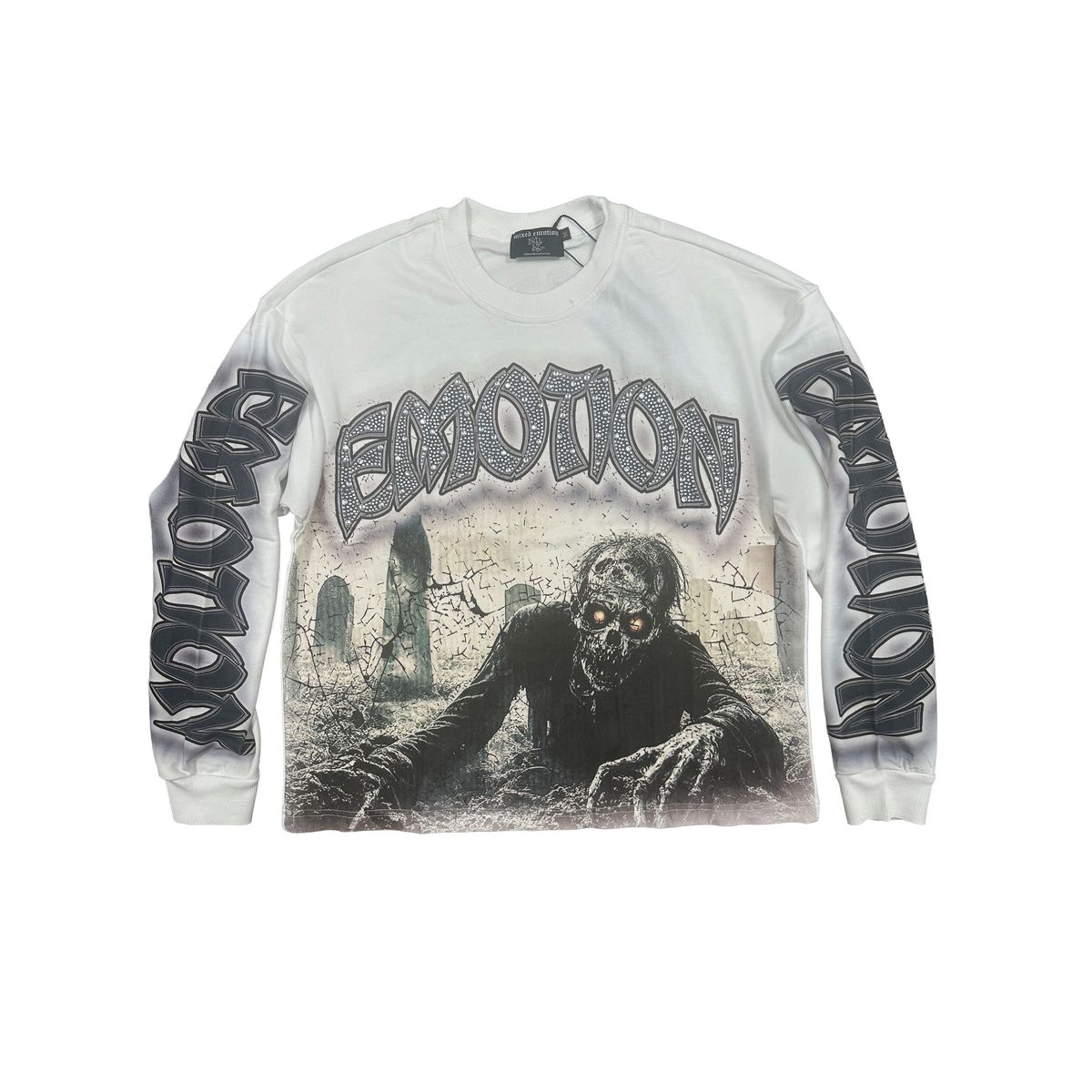 MIXED EMOTION WHITE RESURRECTION LONG SLEEVE