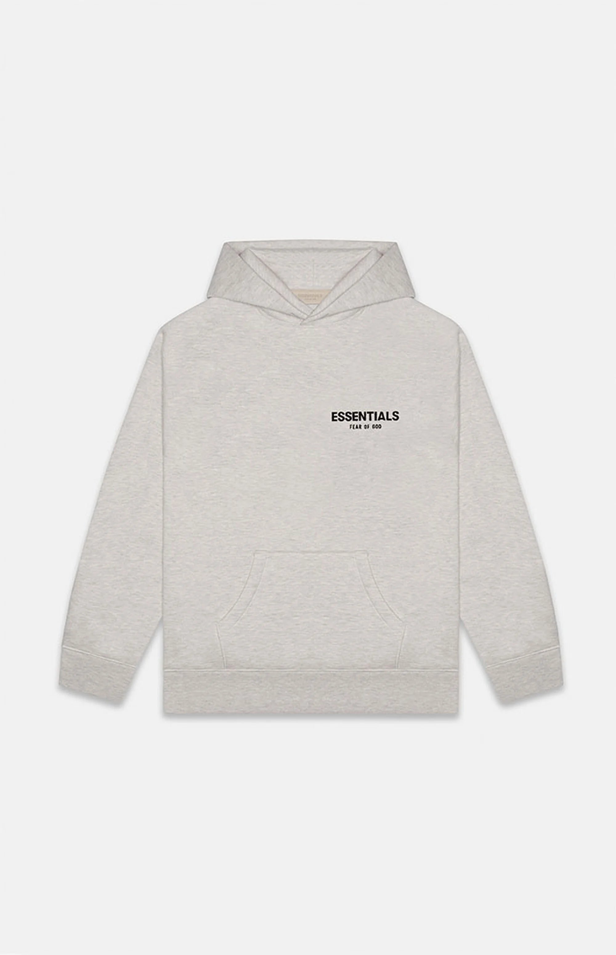 FEAR OF GOD ESSENTIALS HOODIE DARK OATMEAL