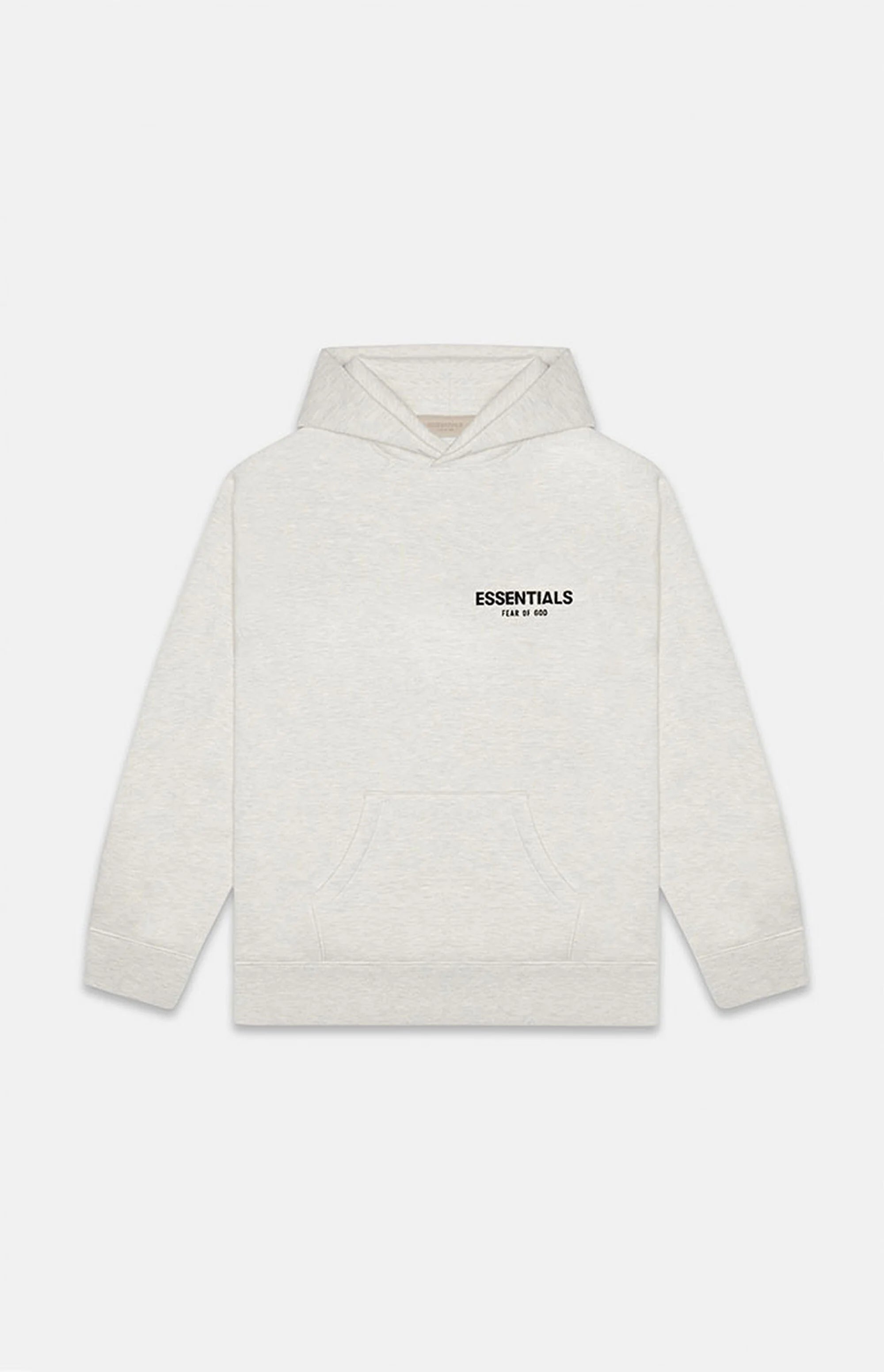 FEAR OF GOD ESSENTIALS HOODIE LIGHT OATMEAL