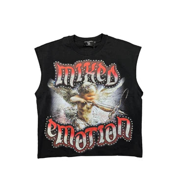 MIXED EMOTION ‘Angel’ Sleeveless Tee