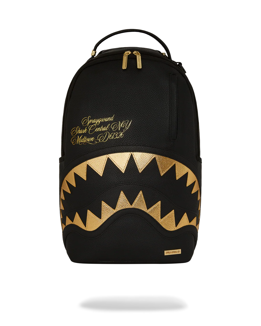 SPRAYGROUND BACK PACKS SHARK CENTRAL GILDED BITE
