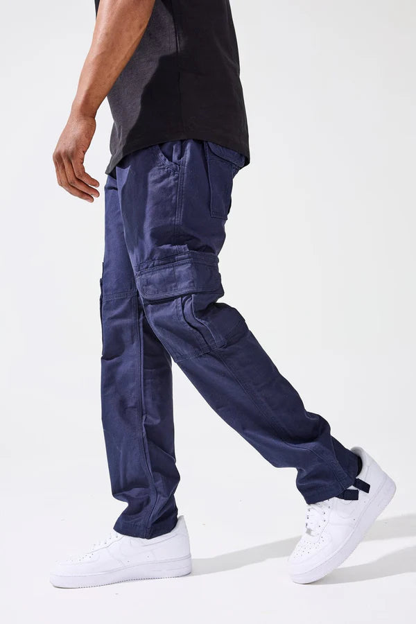 JORDAN CRAIG Xavier - OG Cargo Pants NAVY BLUE
