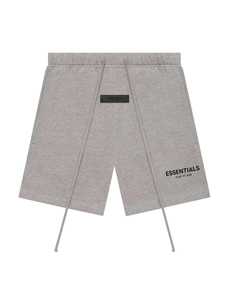 FEAR OF GOD ESSENTIALS SHORTS DARK OATMEAL