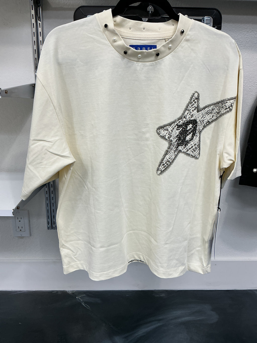 REBEL SINNER F TERRY TEE