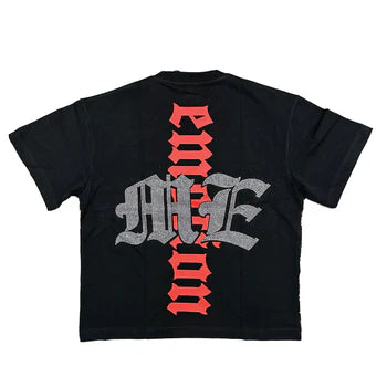 MIXED EMOTION “Octopus” Rhinestone Tee