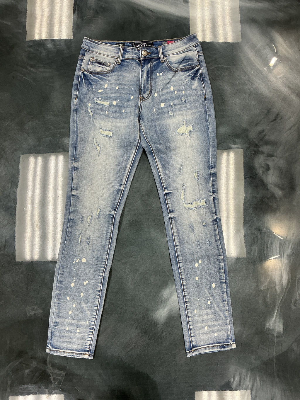 DAMATI JEANS VINTAGE BLUE DENIM
