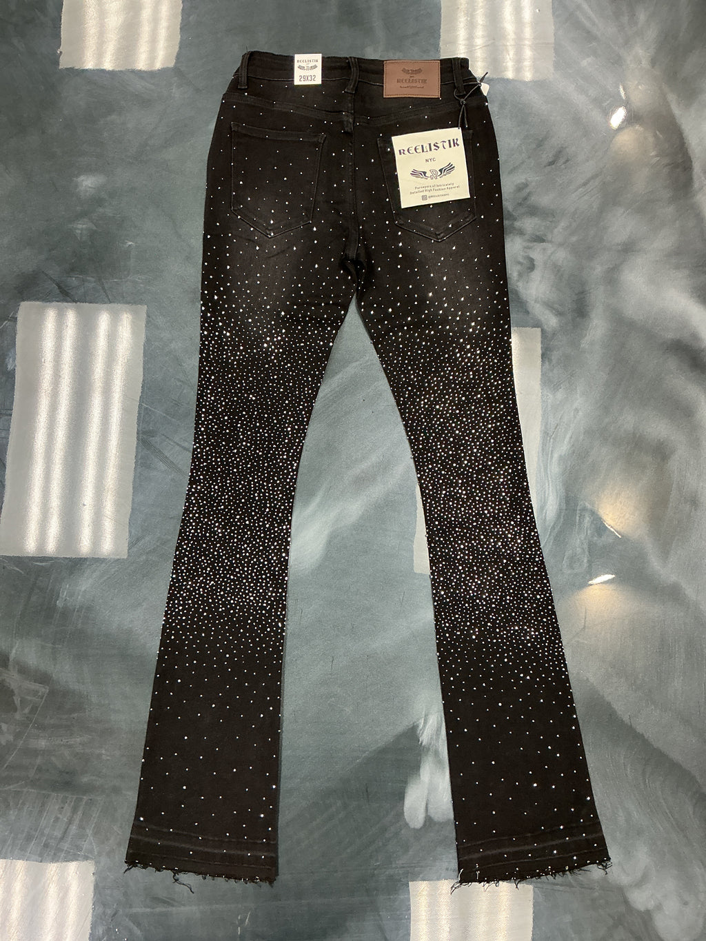 REELISTEK NYC WASH BLACK DIAMOND DENIM