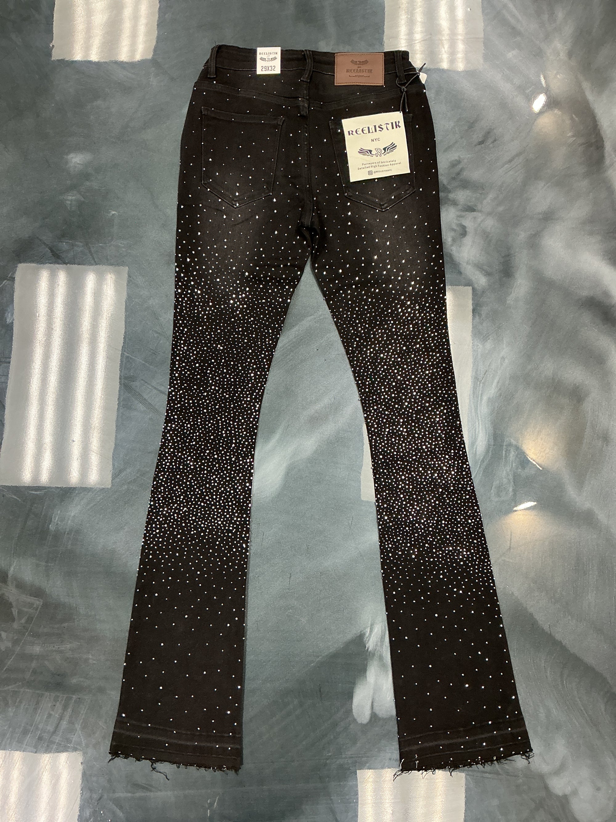 REELISTEK NYC WASH BLACK DIAMOND DENIM