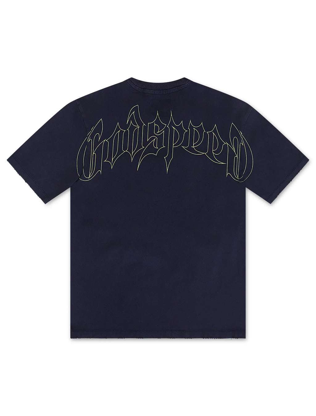 GODSPEED SKYLINE NAVY WASH TEE
