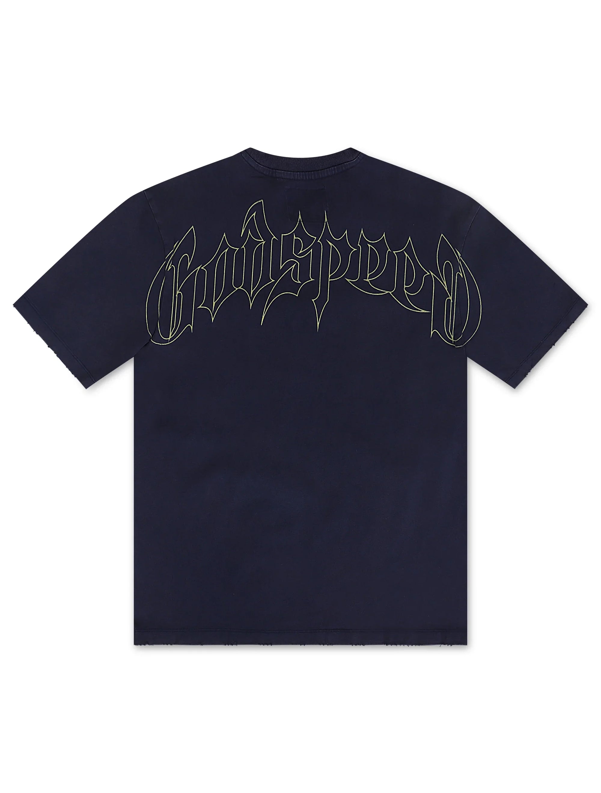 GODSPEED SKYLINE NAVY WASH TEE