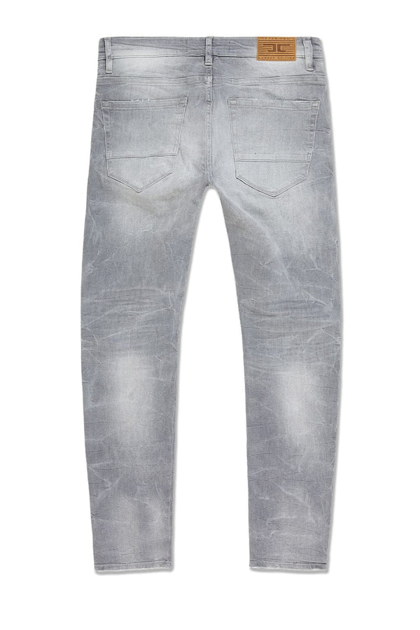 CEMENT WASH STRAIGHT DENIM