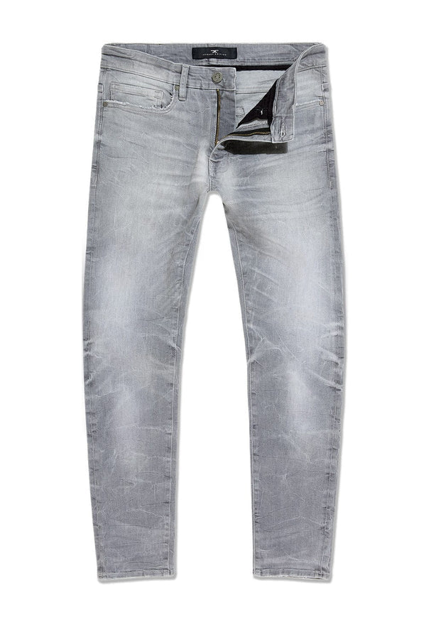 CEMENT WASH STRAIGHT DENIM