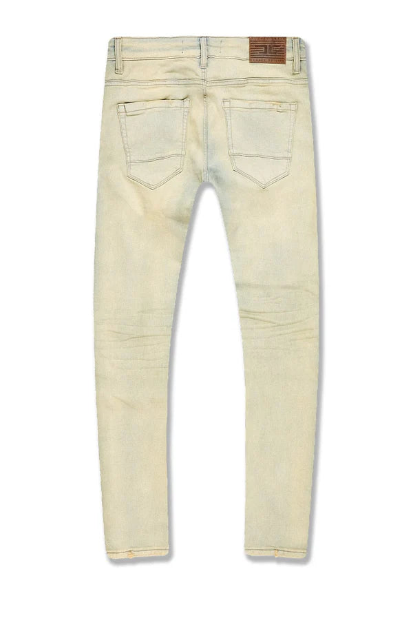 CHAMPAGNE STRAIGHT DENIM