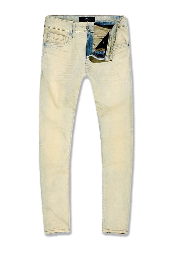 CHAMPAGNE STRAIGHT DENIM