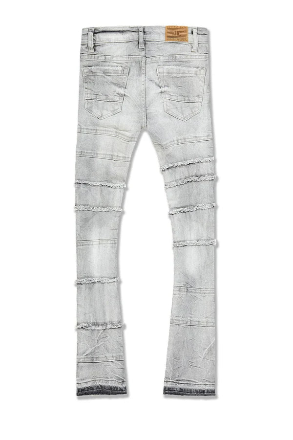 JORDAN CRAIG STACKED JEANS WITH PIECING