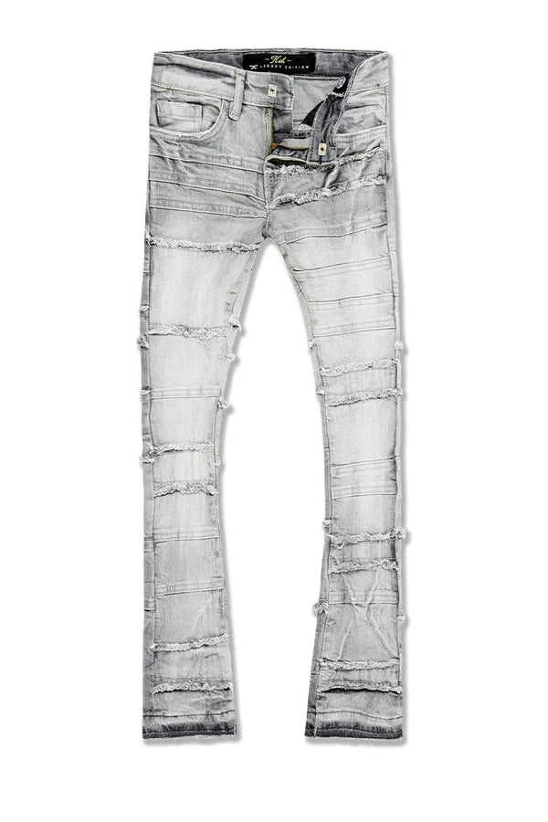 JORDAN CRAIG STACKED JEANS WITH PIECING