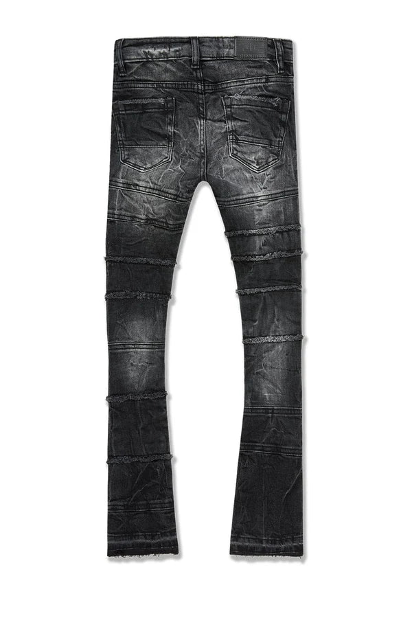 JORDAN CRAIG STACKED JEANS WITH PIECING