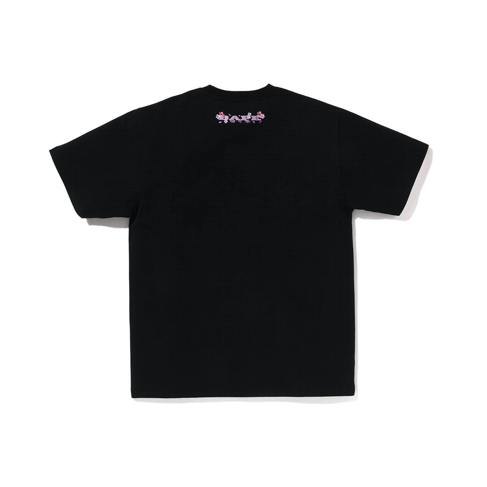 BAPE Sakura Photo Ape Head Tee (SS23) Black